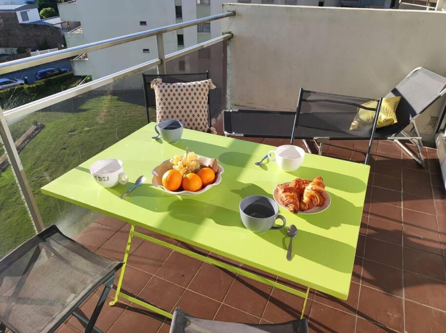 L'Escale - Appartement Vue Mer コンカルノー エクステリア 写真